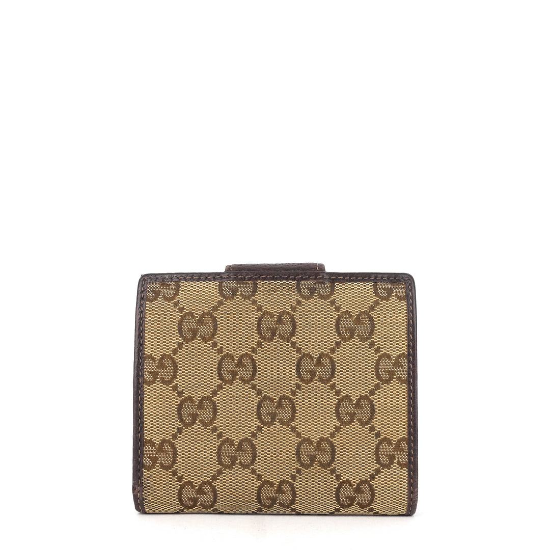 gg canvas d-ring compact wallet