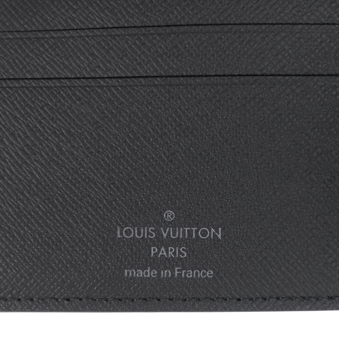 nigo turtle giant damier ebene canvas multiple wallet