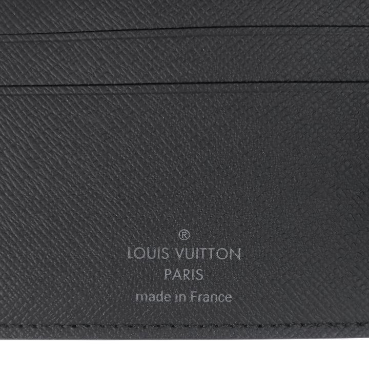 nigo turtle giant damier ebene canvas multiple wallet