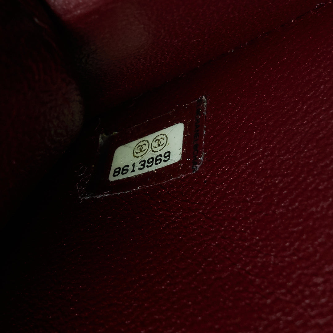 single flap lambskin leather shoulder bag