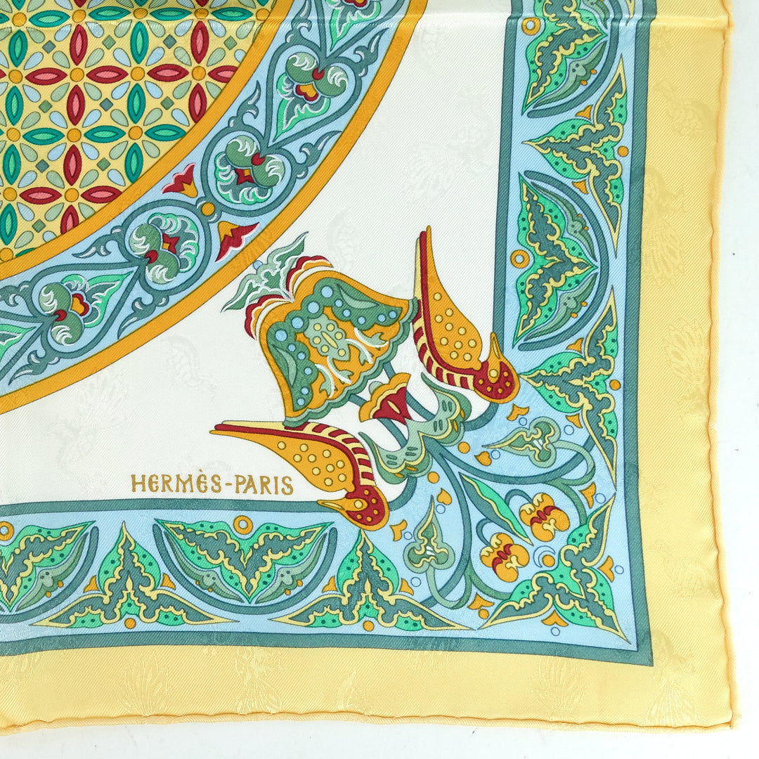 ciels byzantins silk scarf