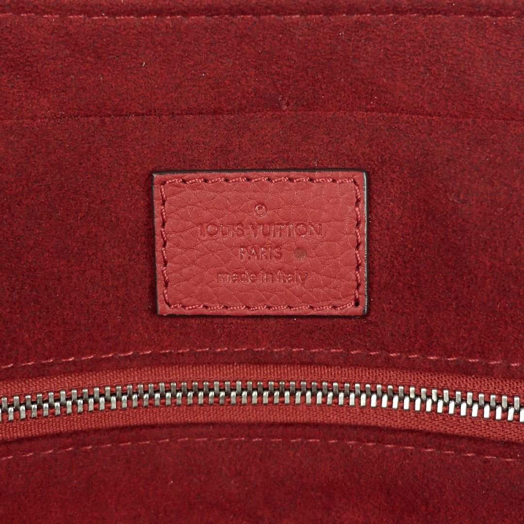 porte-documents voyage pm taurillon leather briefcase bag