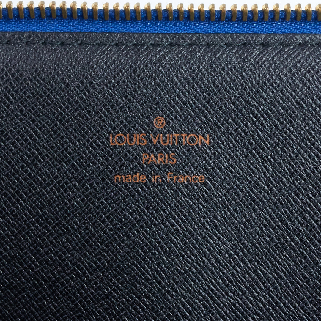 poche documents portfolio epi leather pouch
