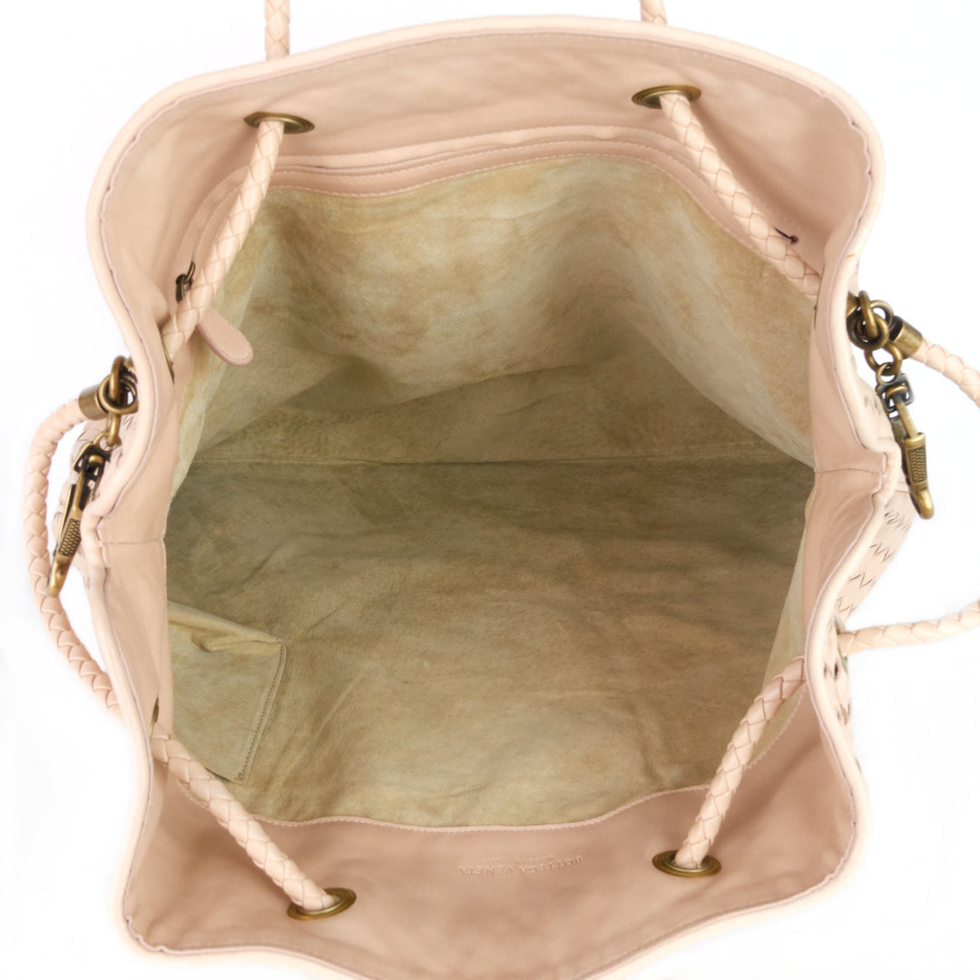 butterfly lambskin leather hobo bag