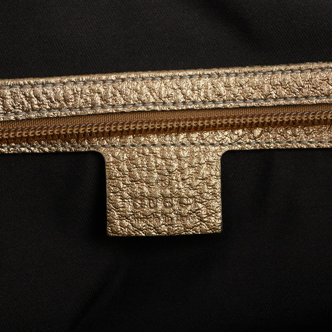 gg canvas punch tote bag