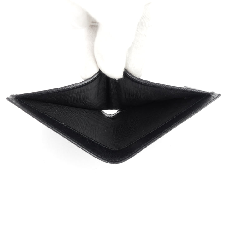 saffiano leather bifold wallet