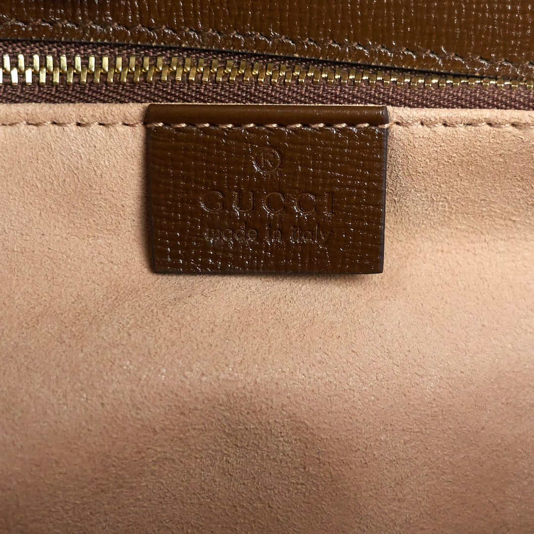 horsebit 1955 gg supreme canvas shoulder bag