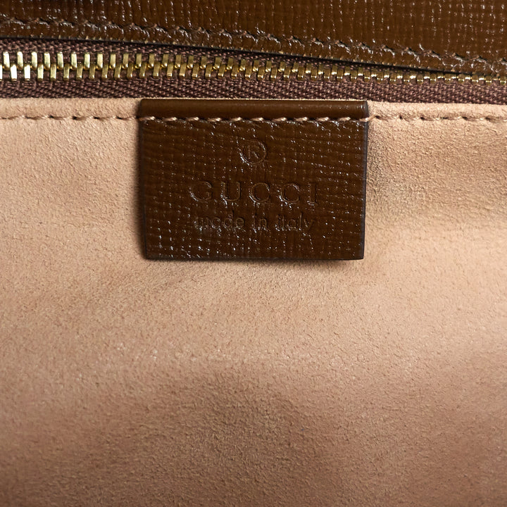 horsebit 1955 gg supreme canvas shoulder bag