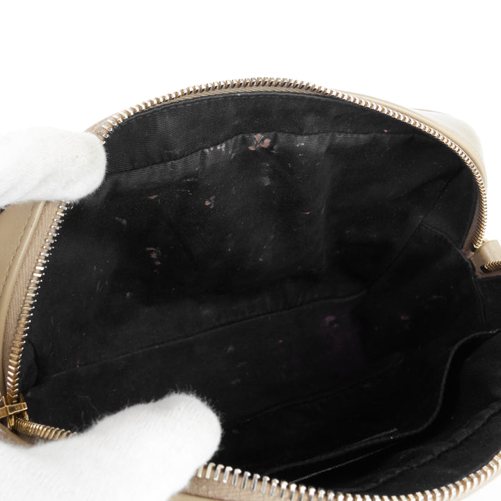 lou small leather camera bag