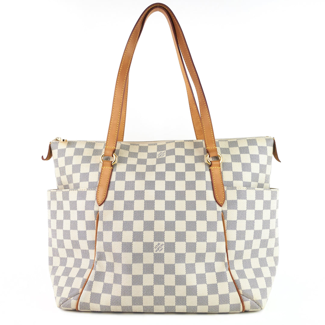 totally mm damier azur canvas bag