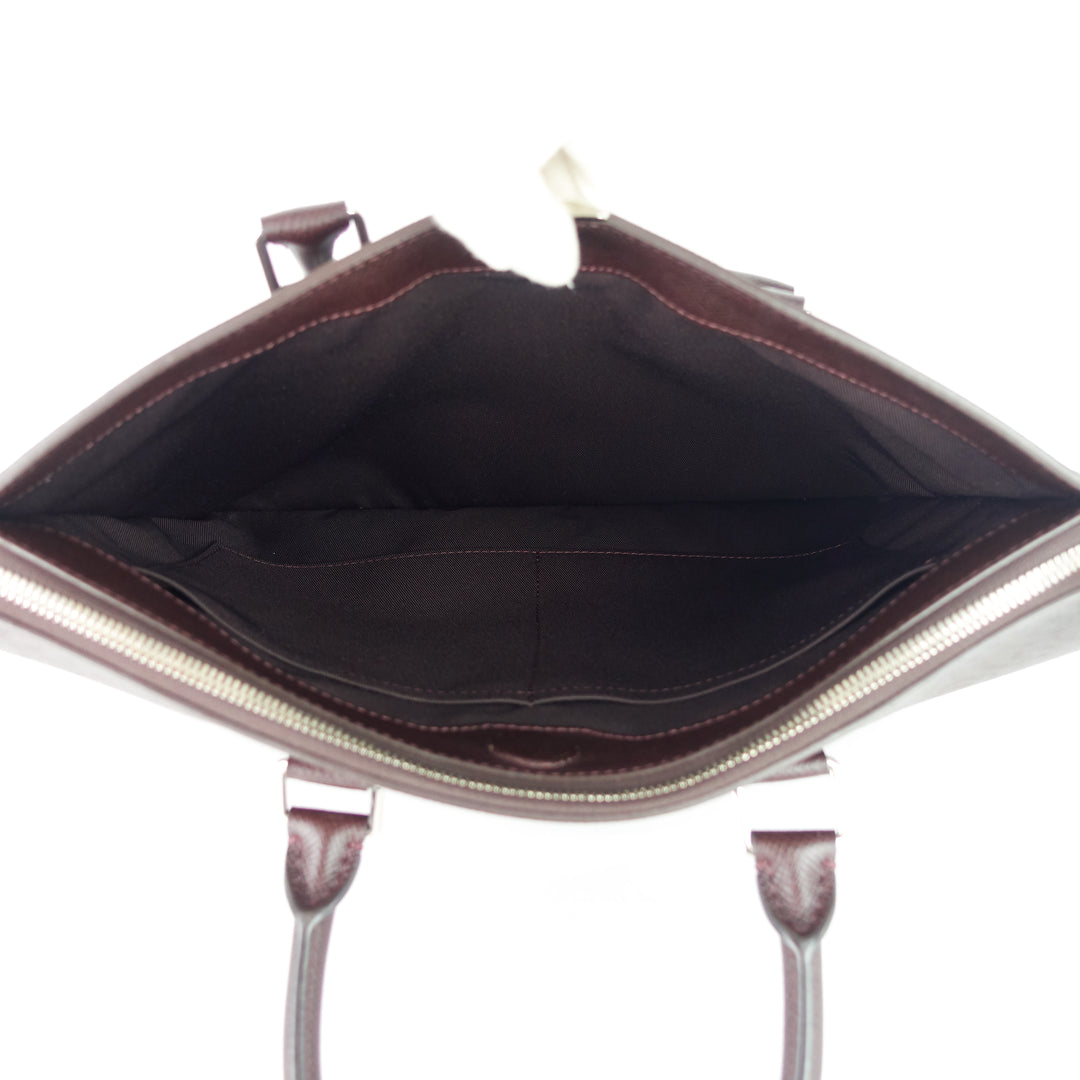 anton taiga leather soft briefcase bag