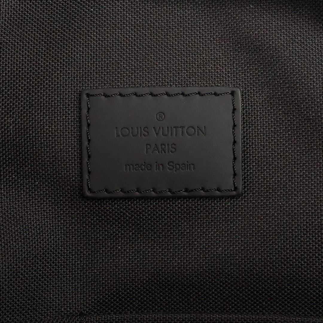 porte-documents voyage pm damier ebene canvas briefcase bag