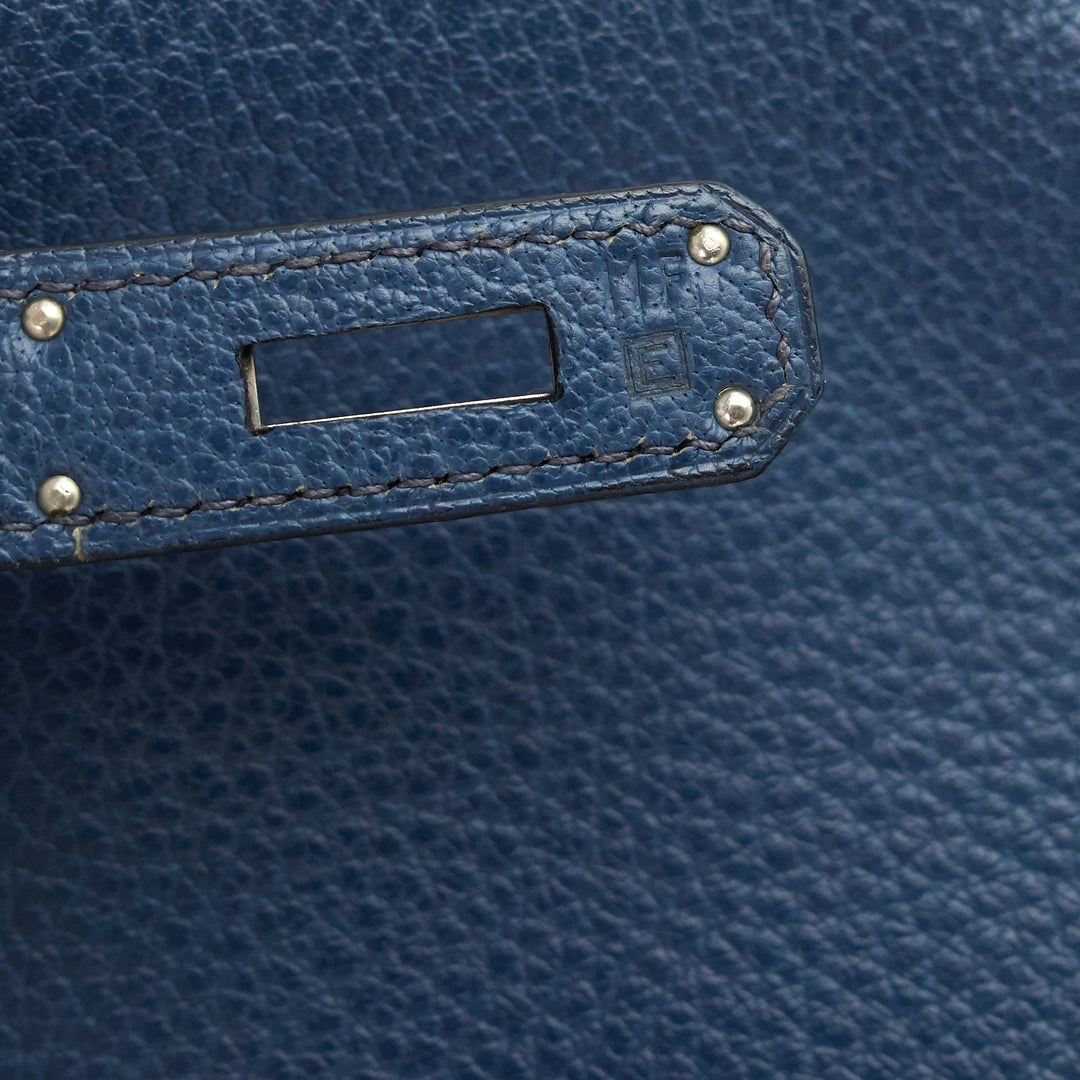 kelly retourne 35 togo leather handbag