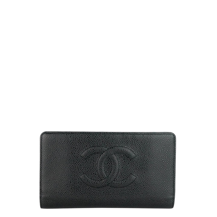 Timeless CC Bifold Caviar Leather Wallet