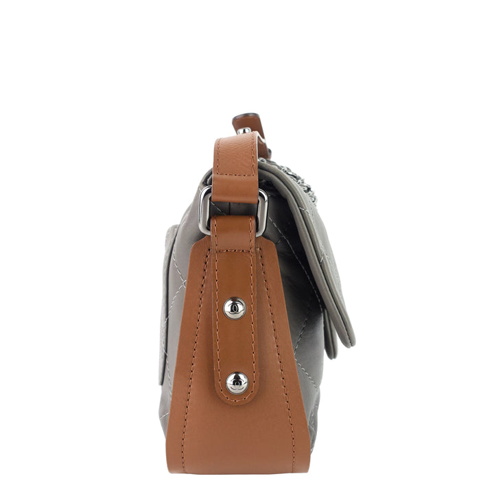 Country Chic Calfskin Leather Crossbody Bag