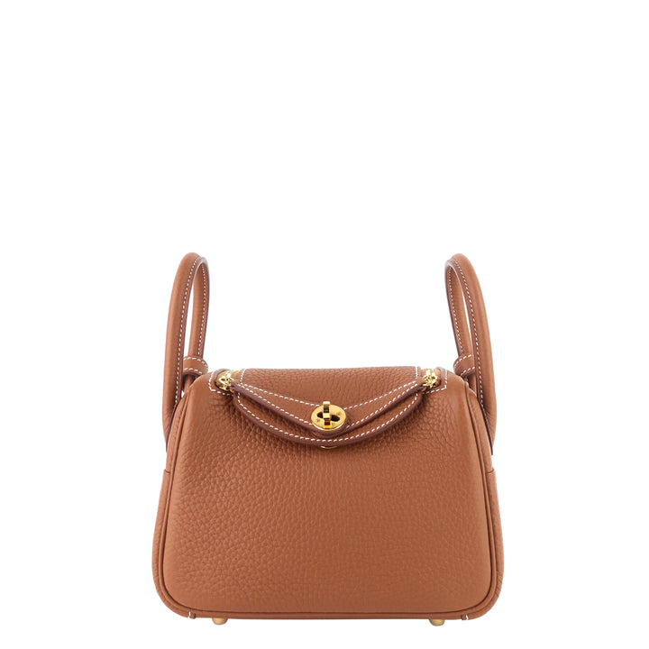 Lindy Mini 20 Clemence Leather Bag