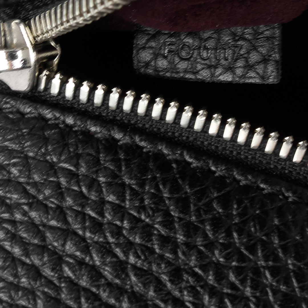 armand taurillon leather messenger bag