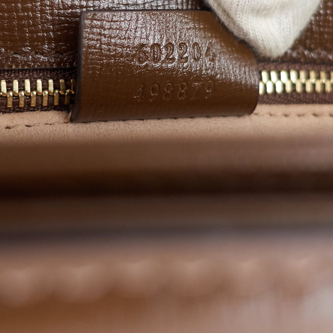 horsebit 1955 gg supreme canvas shoulder bag