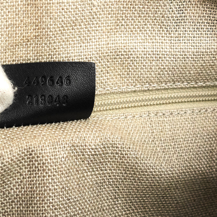 joy medium boston microguccissima leather bag