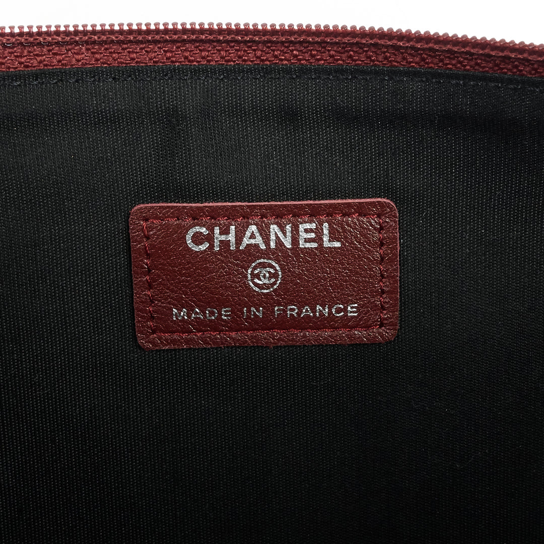 timeless cc caviar leather pouch