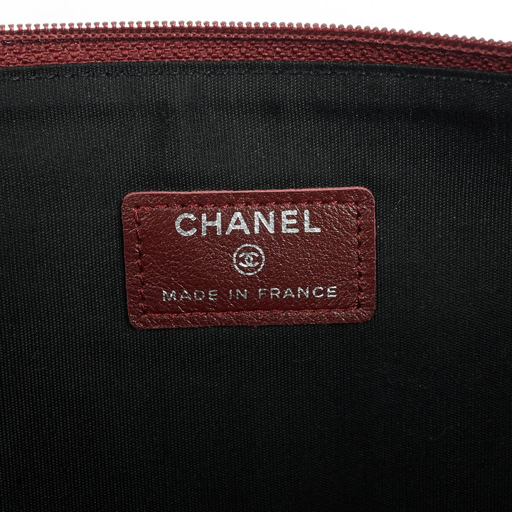 timeless cc caviar leather pouch