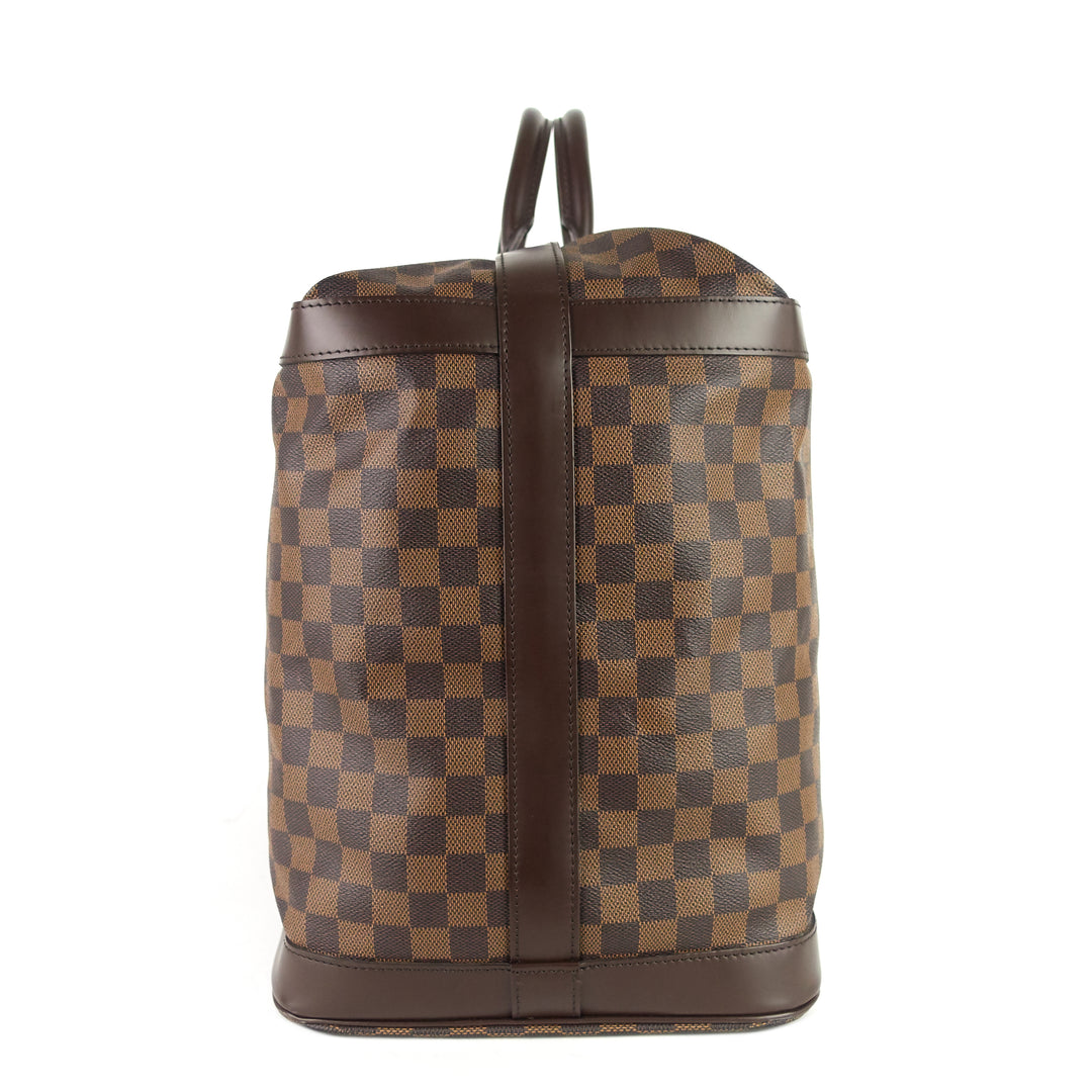 grimaud damier ebene canvas weekender bag