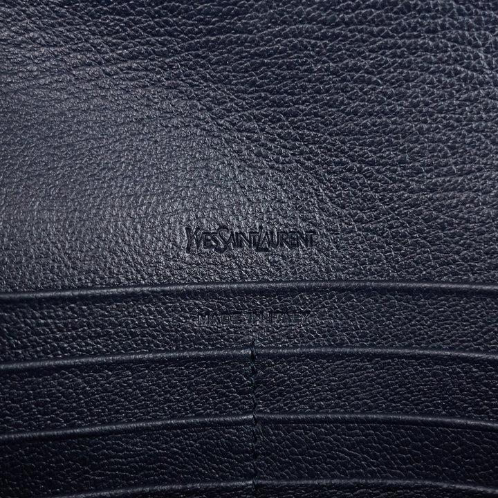 belle de jour leather wallet on chain
