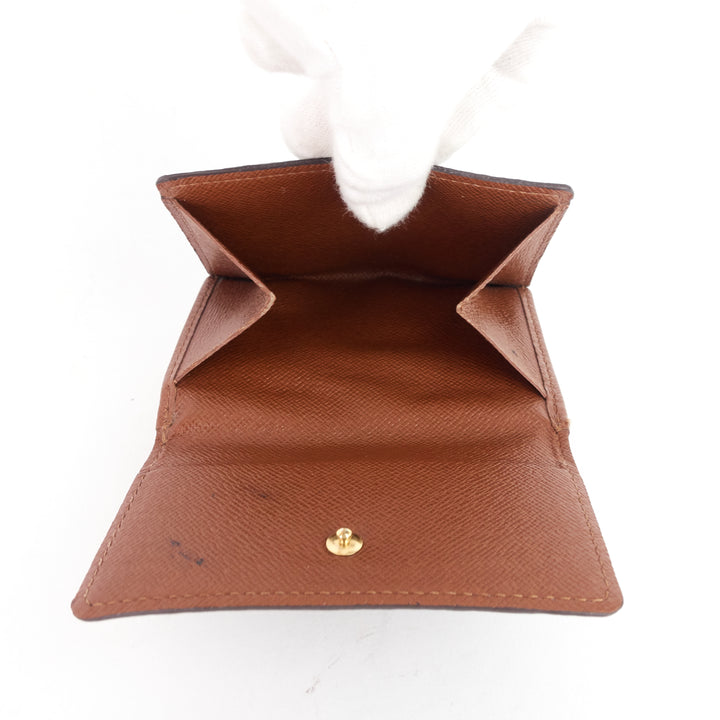 elise monogram canvas wallet