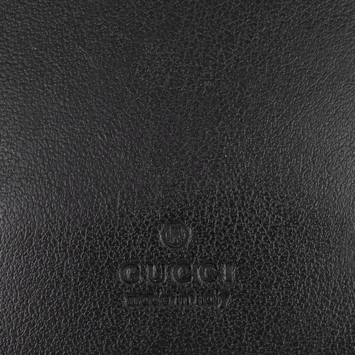 gg marmont leather mini bucket bag