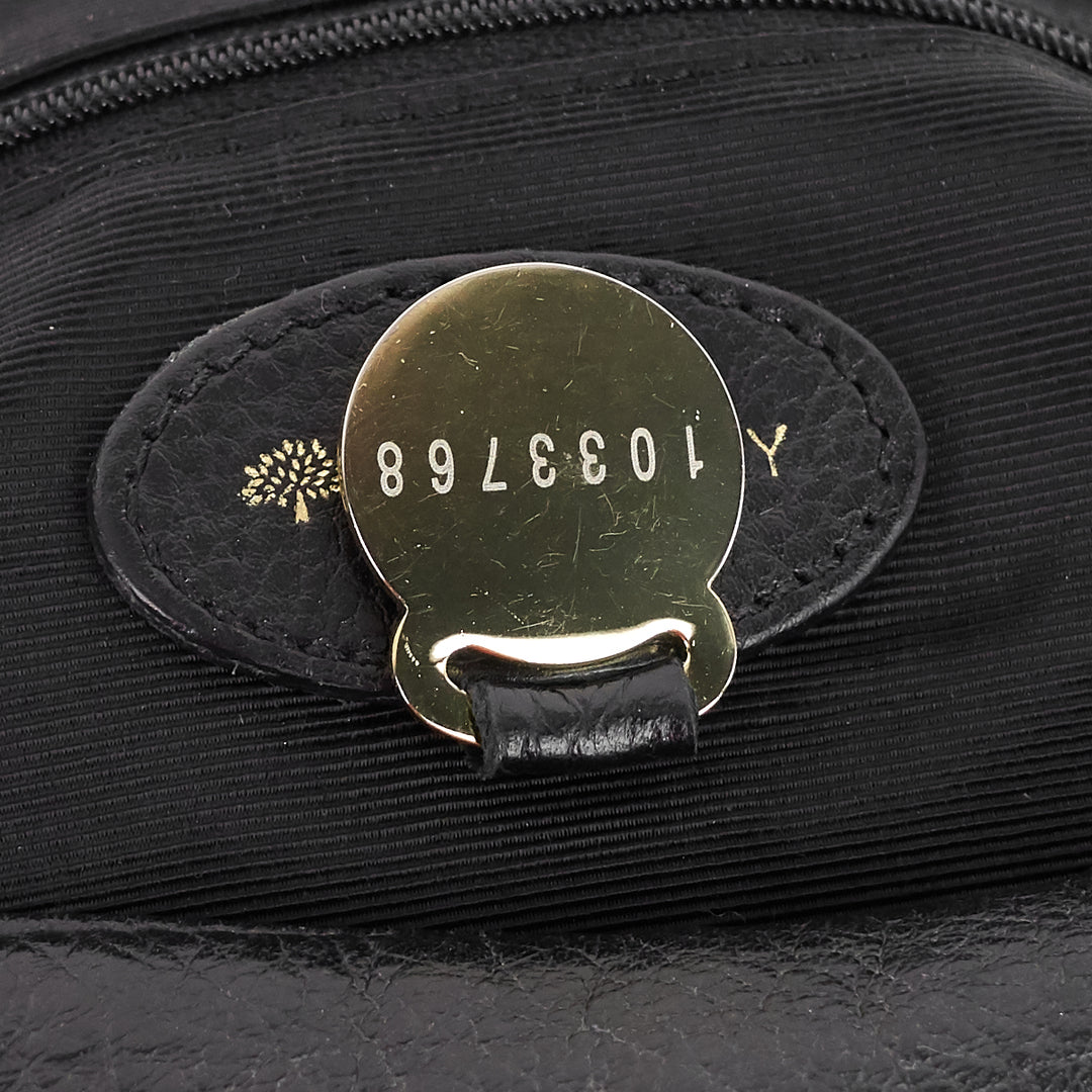 mulberry daria leather satchel bag