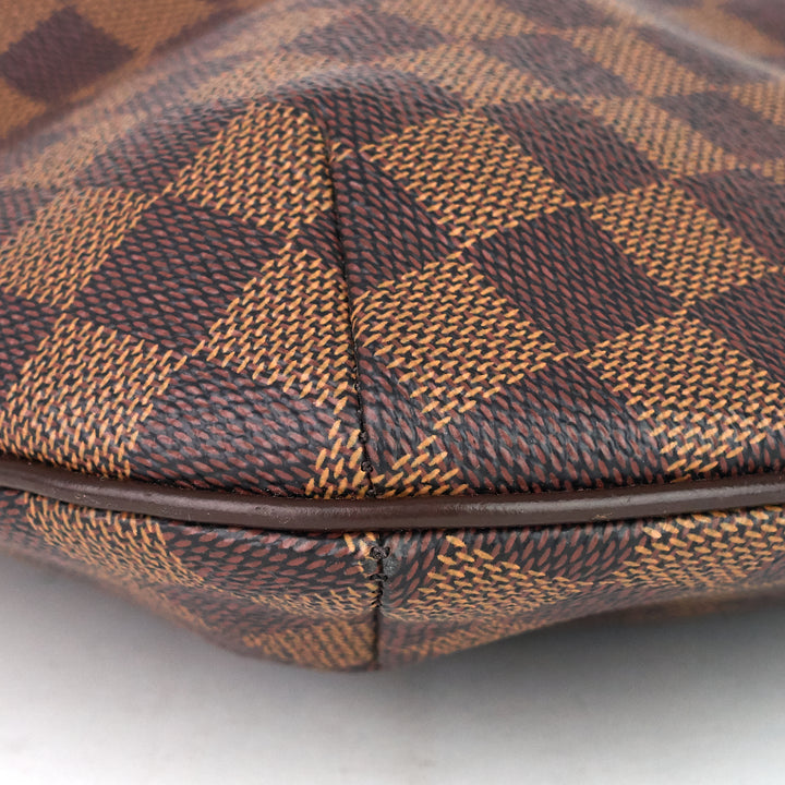 bloomsbury gm damier ebene canvas crossbody bag