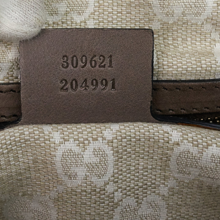 raina web top handle medium leather bag