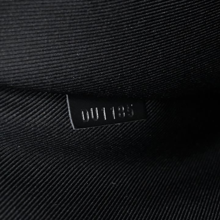 pochette voyage rope damier graphite canvas clutch bag