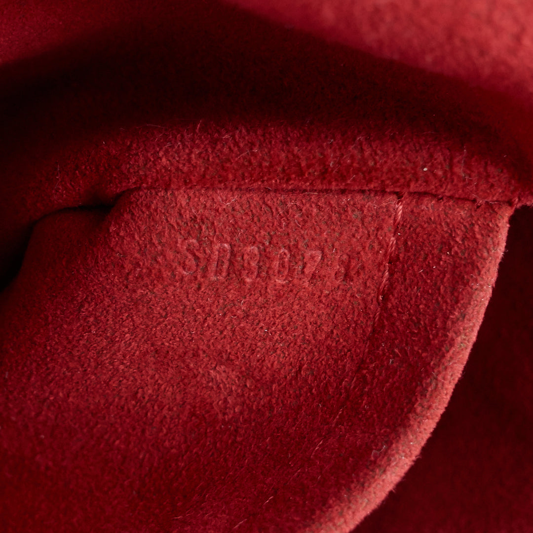 trevi gm damier ebene canvas handbag