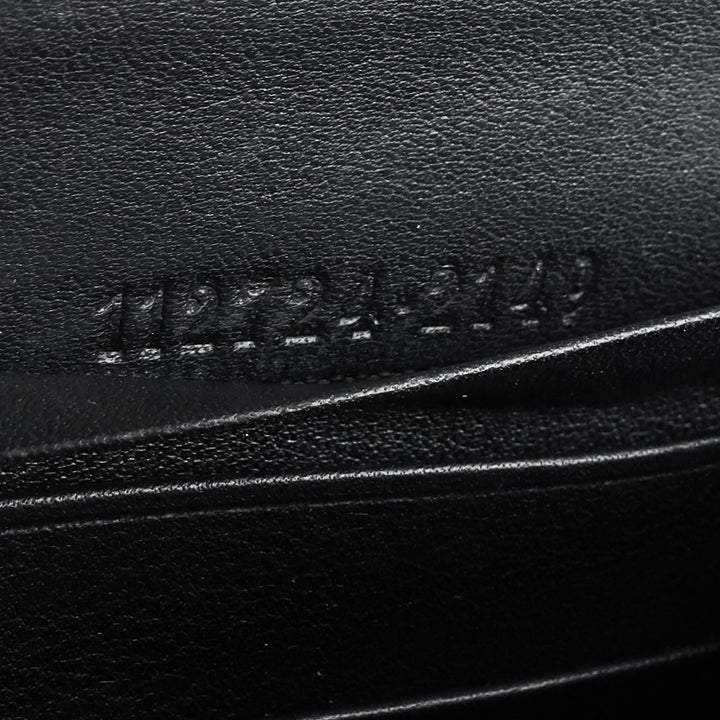 zip around continental guccissima leather wallet