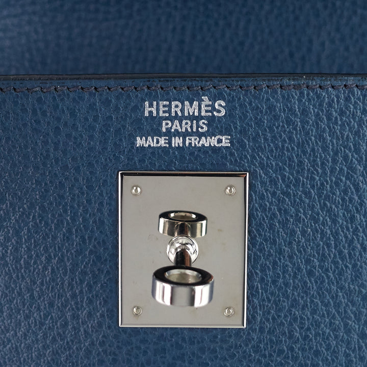 kelly retourne 35 togo leather handbag