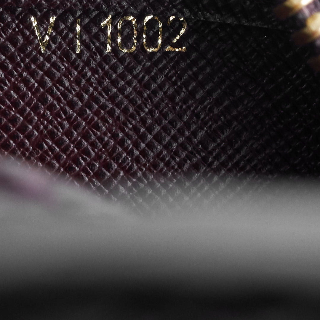 pochette baikal acajou taiga leather bag