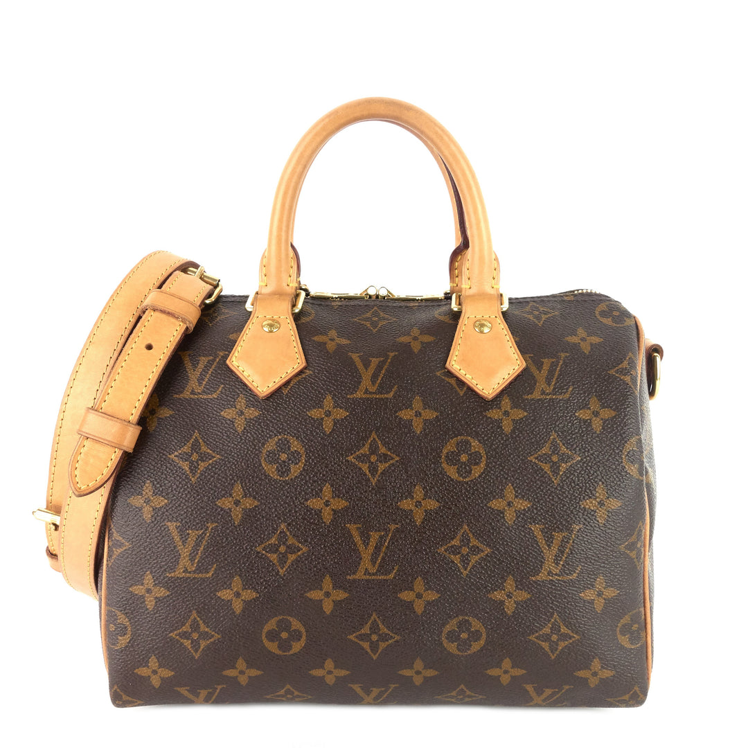 speedy bandoulière 25 monogram canvas bag