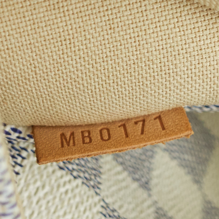 totally mm damier azur canvas bag
