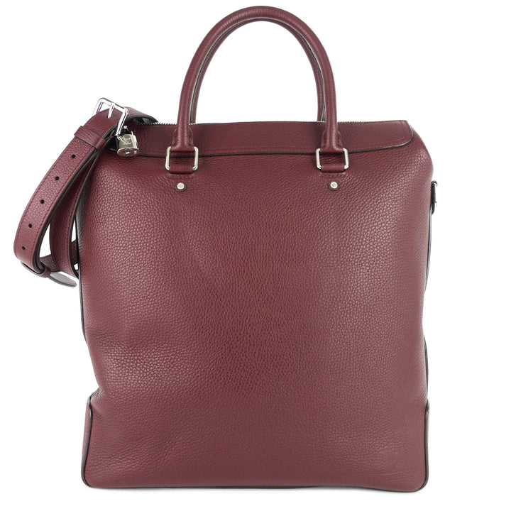 greenwich taurillon leather tote bag