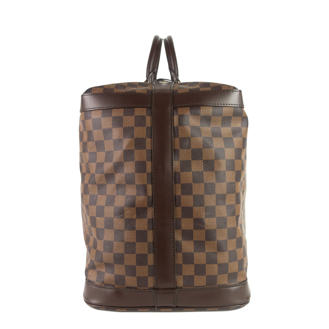 grimaud damier ebene canvas weekender bag