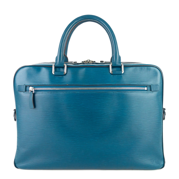 porte-documents epi leather briefcase bag