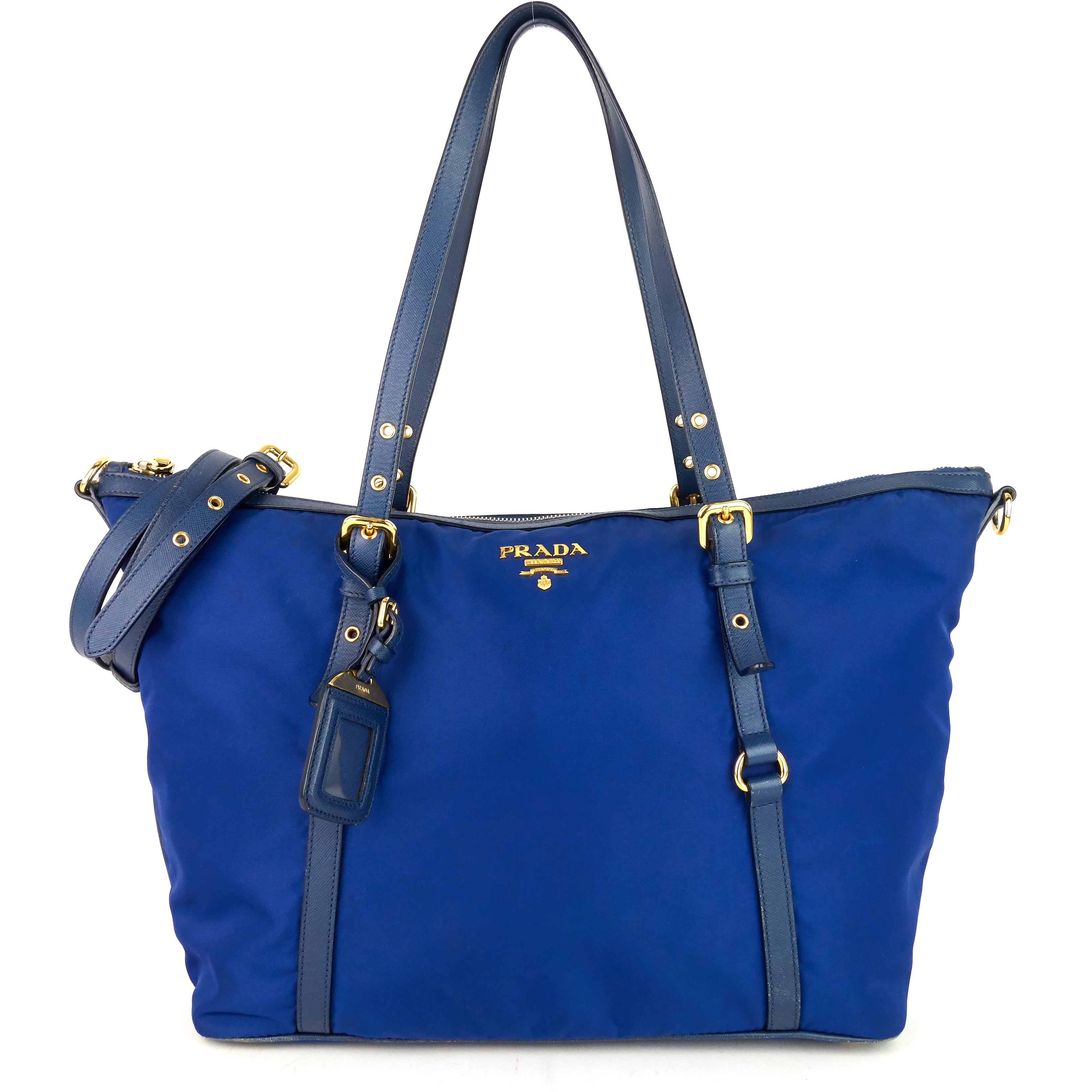 バッグ PRADA Tessuto Nylon & Leather Tote Bag Prada 'Tessuto' Nylon Tote Bag – Fashionably Yours