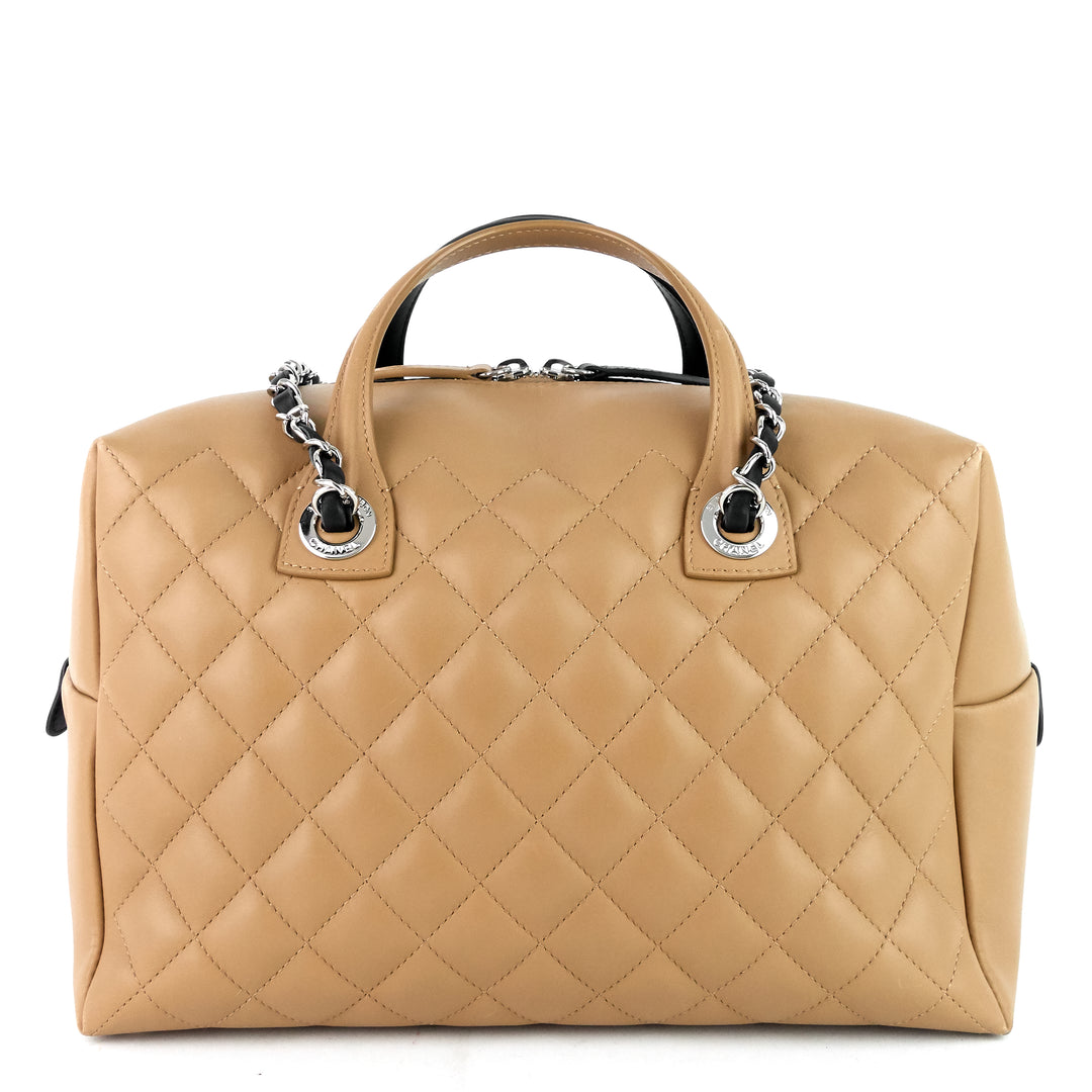 Feather Weight Leather Bowling Bag – Poshbag Boutique