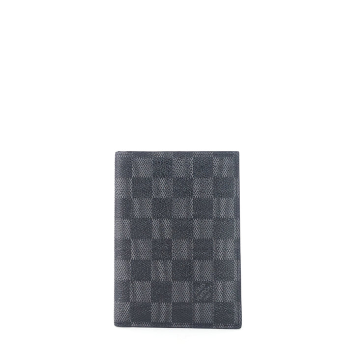 passport damier graphite canvas cover