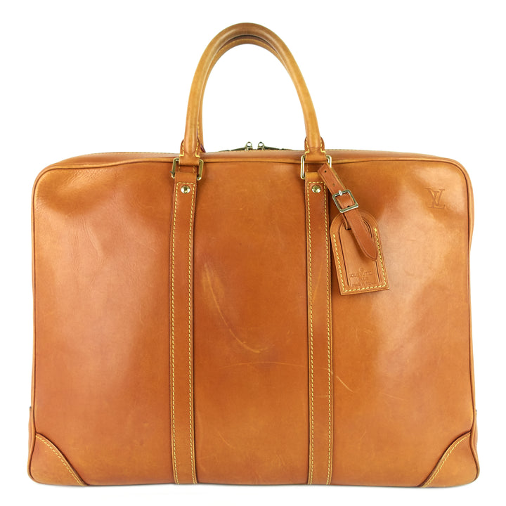 porte-documents voyage pm nomade leather briefcase bag