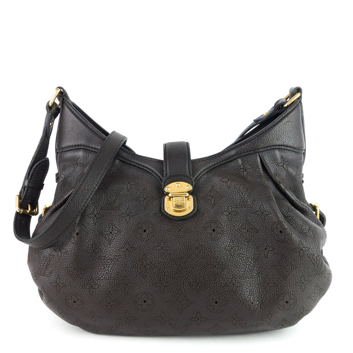 perforated monogram mahina leather xs bag