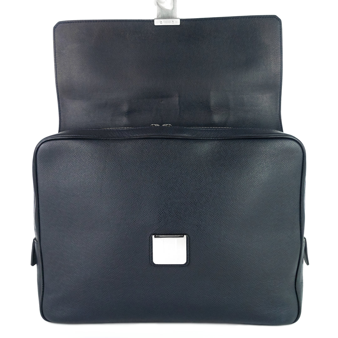 vassili pm taiga leather briefcase bag