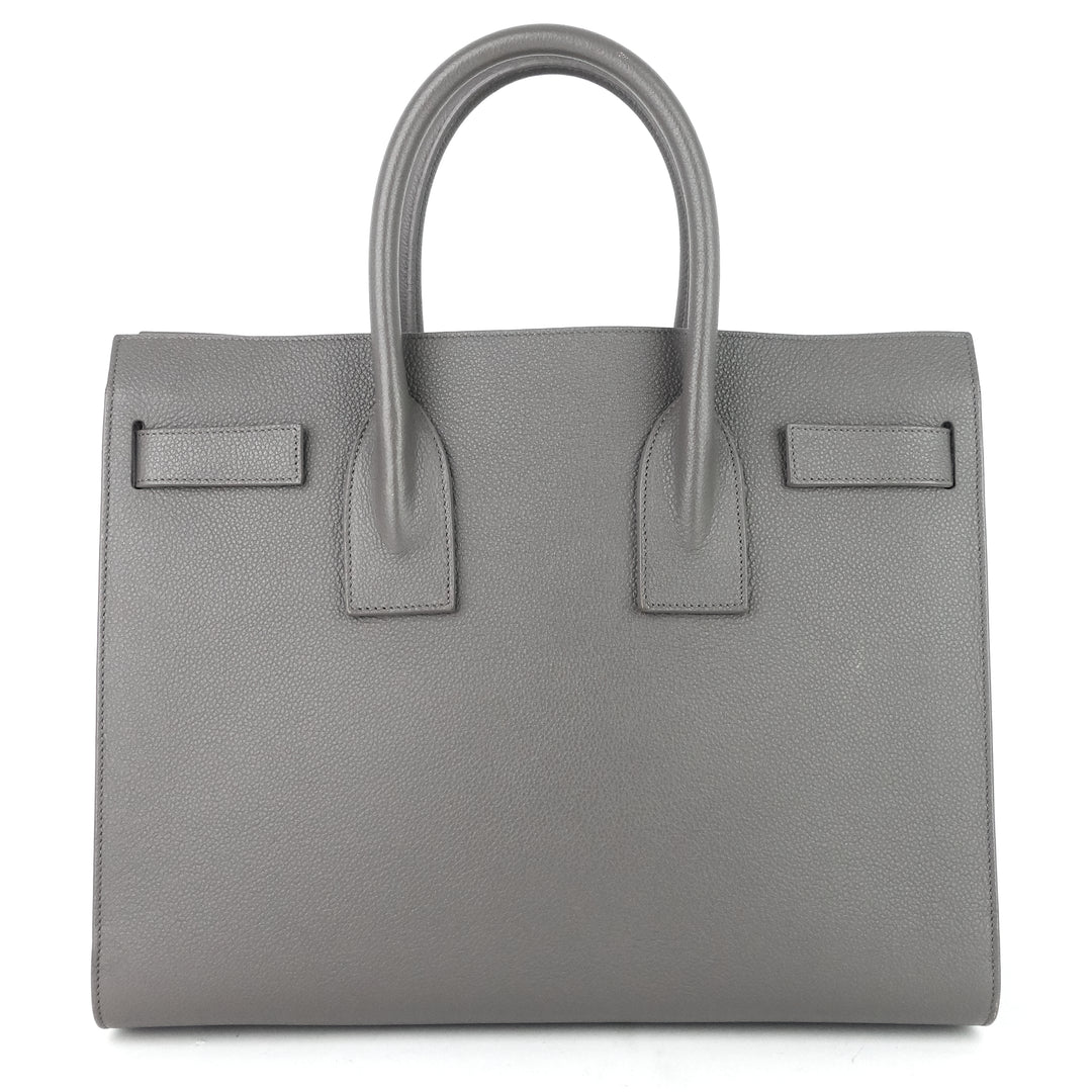sac de jour nm small gray leather bag