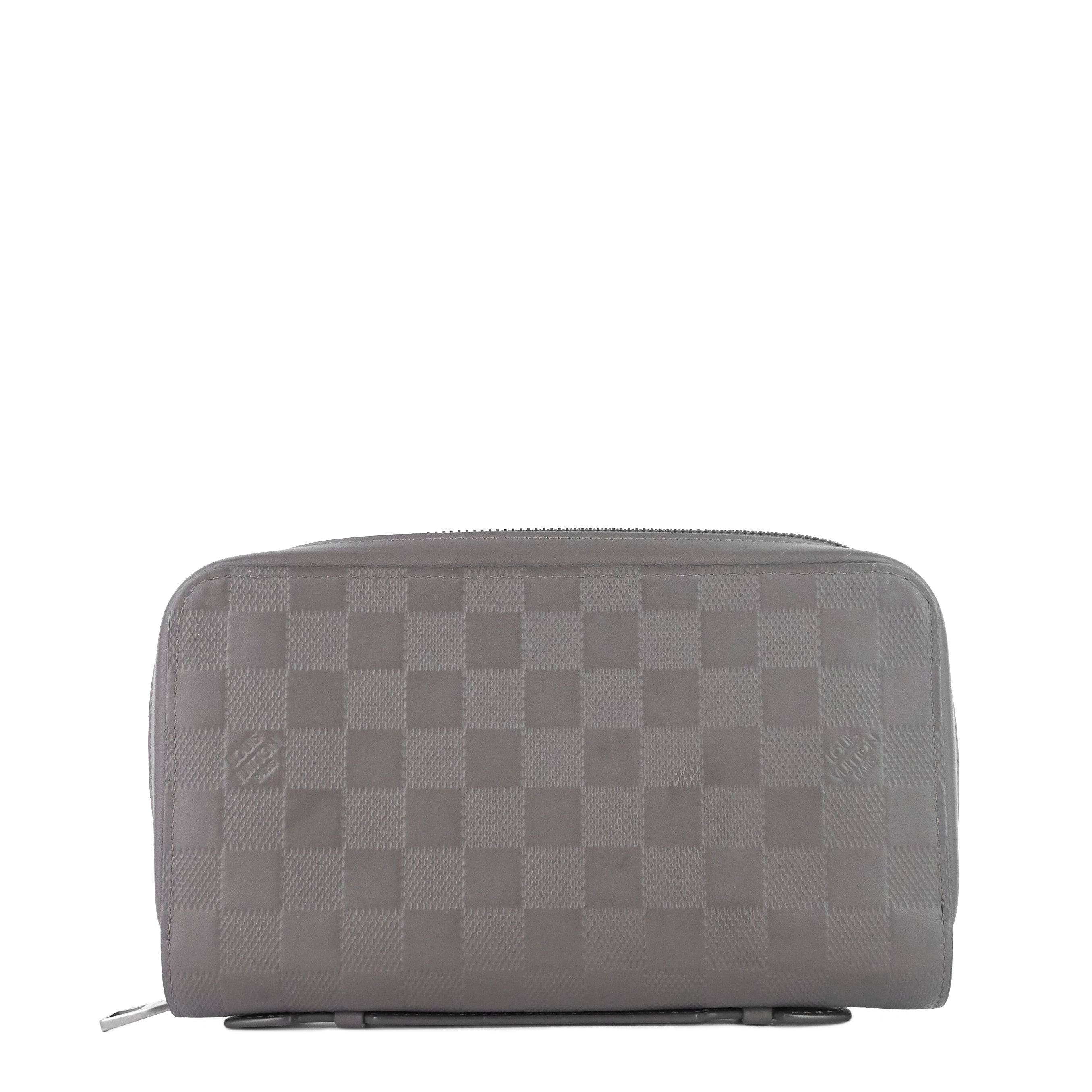 Zippy XL Damier Infini Leather Organizer Wallet – Poshbag Boutique